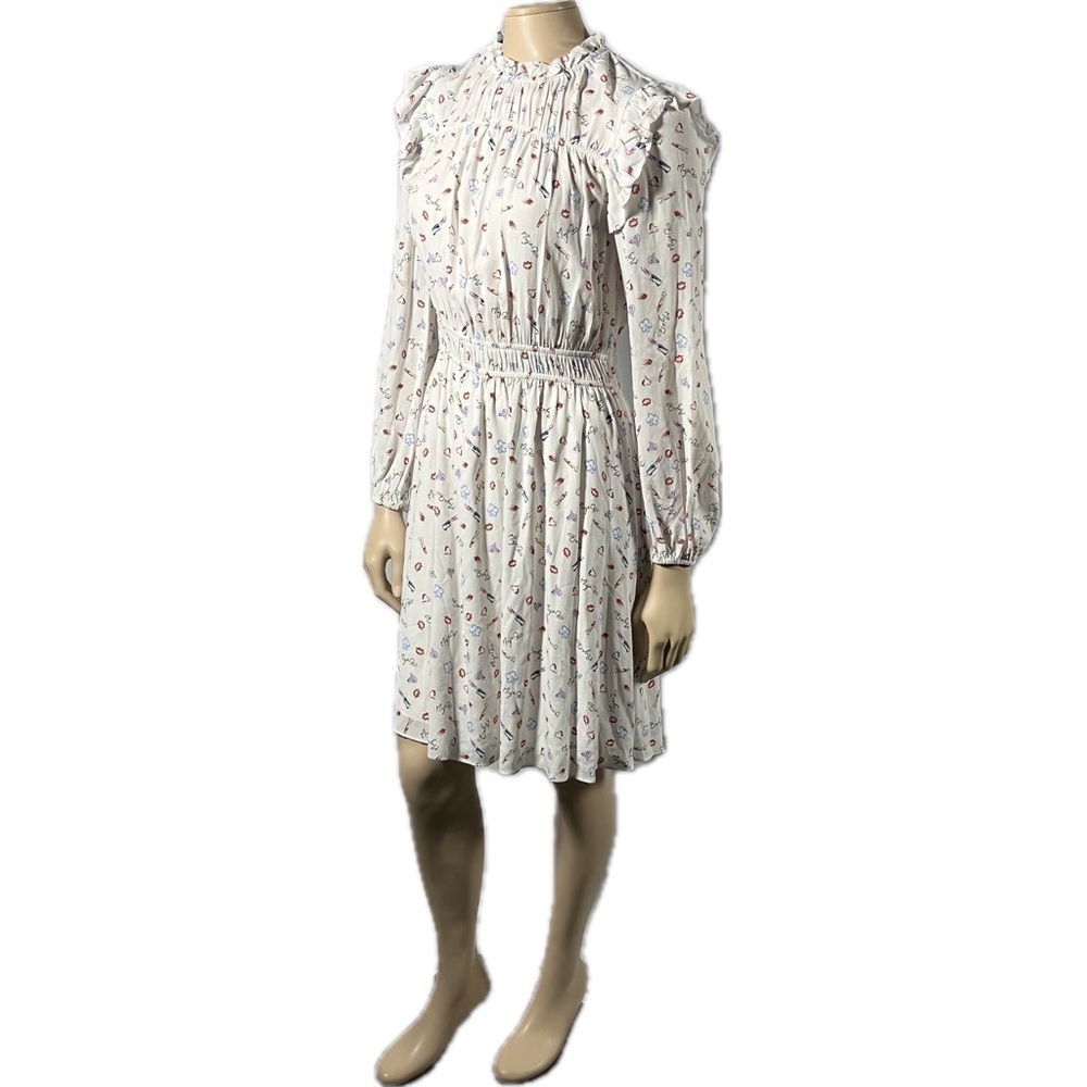 NWT Maje longsleeves print dress